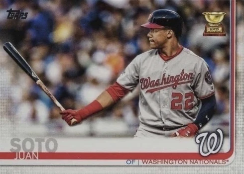 2019 Topps #213 Juan Soto Baseball Card 2019 Topps #213 Juan Soto Baseball Card