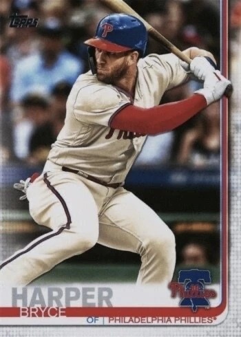 2019 Topps #400 Bryce Harper Baseball Card 2019 Topps #400 Bryce Harper Baseball Card