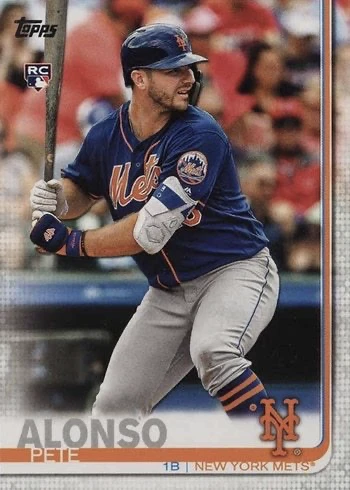 2019 Topps #475 Pete Alonso Rookie Card 2019 Topps #475 Pete Alonso Rookie Card