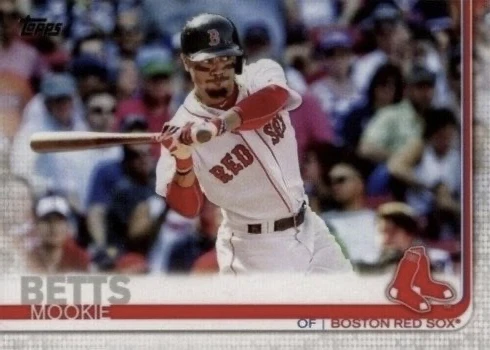 2019 Topps #50 Mookie Betts Baseball Card 2019 Topps #50 Mookie Betts Baseball Card