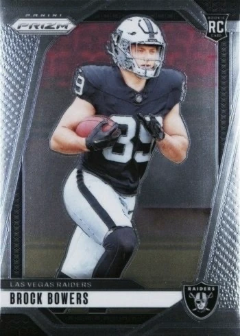 2024 Panini Prizm #315 Brock Bowers Rookie Card 2024 Panini Prizm #315 Brock Bowers Rookie Card