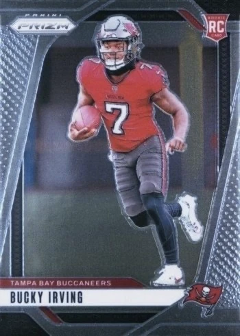 2024 Panini Prizm #316 Bucky Irving Rookie Card 2024 Panini Prizm #316 Bucky Irving Rookie Card