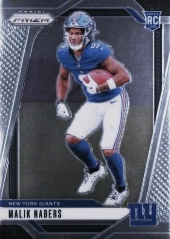 2024 Panini Prizm #370 Malik Nabers Rookie Card 2024 Panini Prizm #370 Malik Nabers Rookie Card