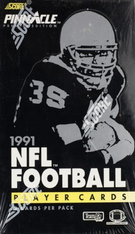 Unopened Box of 1991 Pinnacle Football Cards Unopened Box of 1991 Pinnacle Football Cards