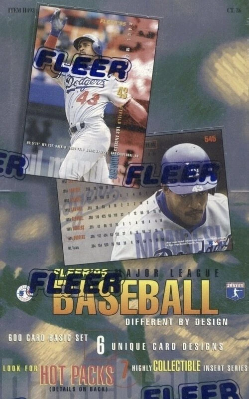 Unopened Box of 1995 Fleer Baseball Cards Unopened Box of 1995 Fleer Baseball Cards