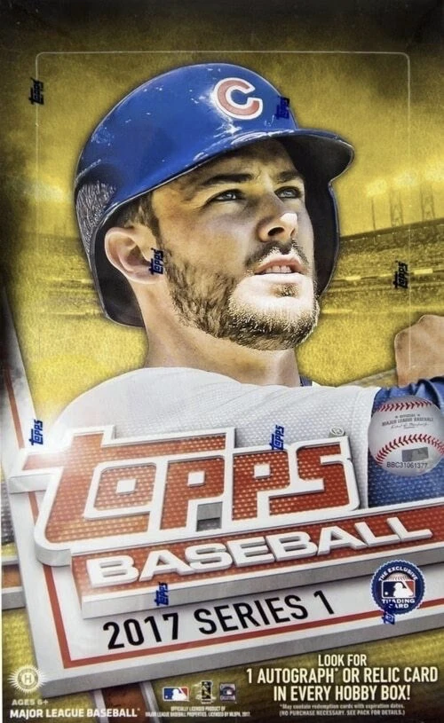 Unopened Box of 2017 Topps Baseball Cards Unopened Box of 2017 Topps Baseball Cards
