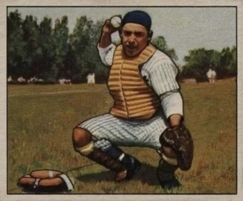 1950 Bowman #46 Yogi Berra Baseball Card 1950 Bowman #46 Yogi Berra Baseball Card