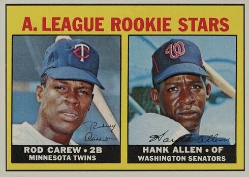 1967 Topps #569 Rod Carew Rookie Card 1967 Topps #569 Rod Carew Rookie Card