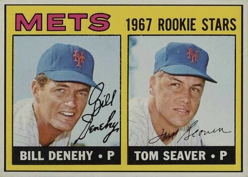 1967 Topps #581 Tom Seaver Rookie Card 1967 Topps #581 Tom Seaver Rookie Card