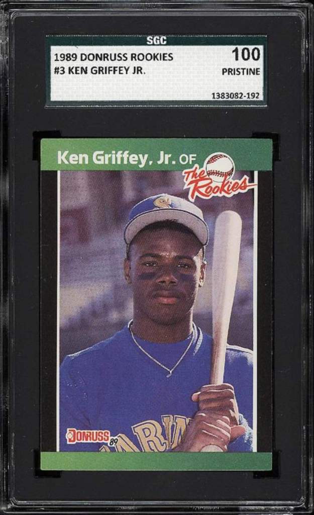 1989 Donruss Ken Griffey Jr. #3 The Rookies SGC 100 Pristine