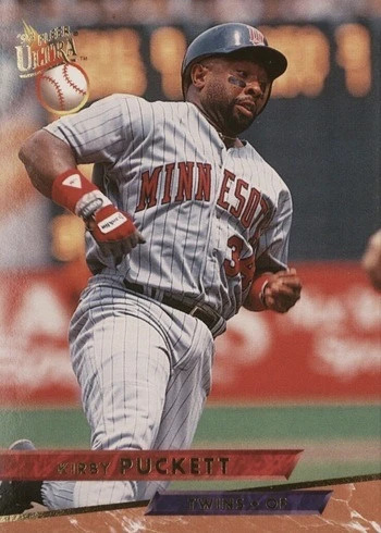 1993 Fleer Ultra #236 Kirby Puckett Baseball Card 1993 Fleer Ultra #236 Kirby Puckett Baseball Card