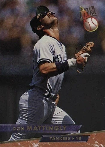 1993 Fleer Ultra #244 Don Mattingly Baseball Card 1993 Fleer Ultra #244 Don Mattingly Baseball Card
