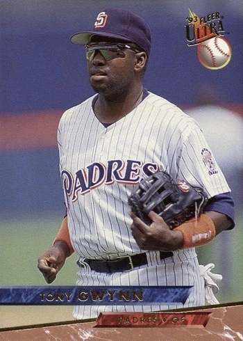 1993 Fleer Ultra #472 Tony Gwynn Baseball Card 1993 Fleer Ultra #472 Tony Gwynn Baseball Card