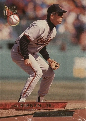 1993 Fleer Ultra #501 Cal Ripken Jr. Baseball Card 1993 Fleer Ultra #501 Cal Ripken Jr. Baseball Card