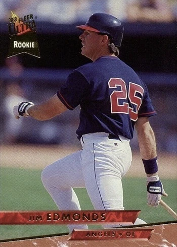 1993 Fleer Ultra #519 Jim Edmonds Rookie Card 1993 Fleer Ultra #519 Jim Edmonds Rookie Card