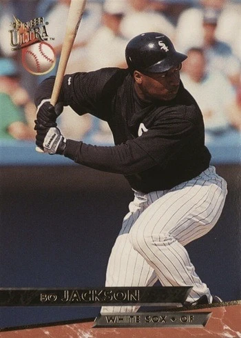 1993 Fleer Ultra #534 Bo Jackson Baseball Card 1993 Fleer Ultra #534 Bo Jackson Baseball Card