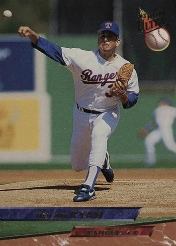 1993 Fleer Ultra #636 Nolan Ryan Baseball Card 1993 Fleer Ultra #636 Nolan Ryan Baseball Card