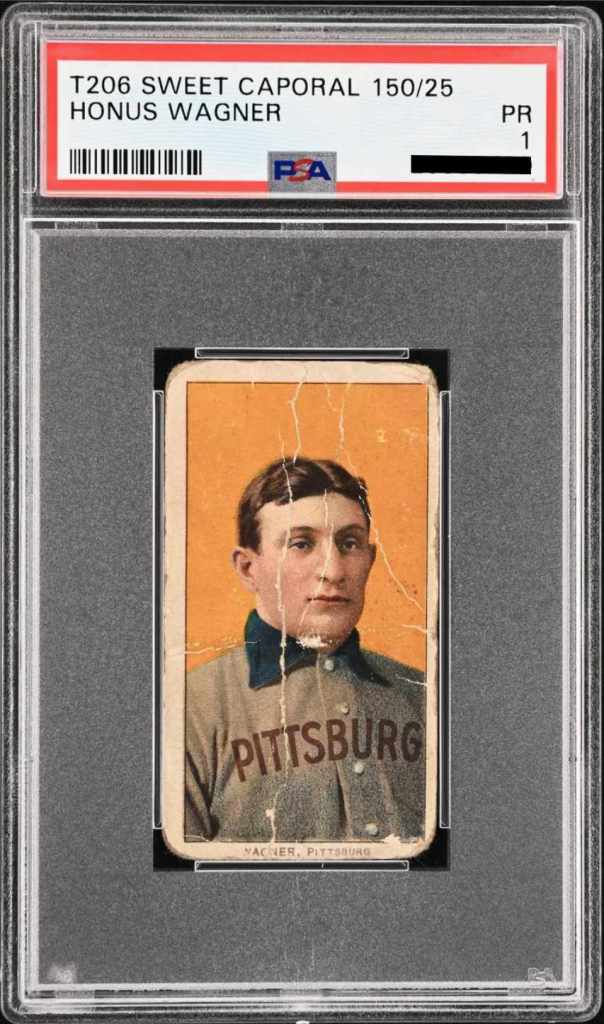 1909 T206 Honus Wagner PSA 1