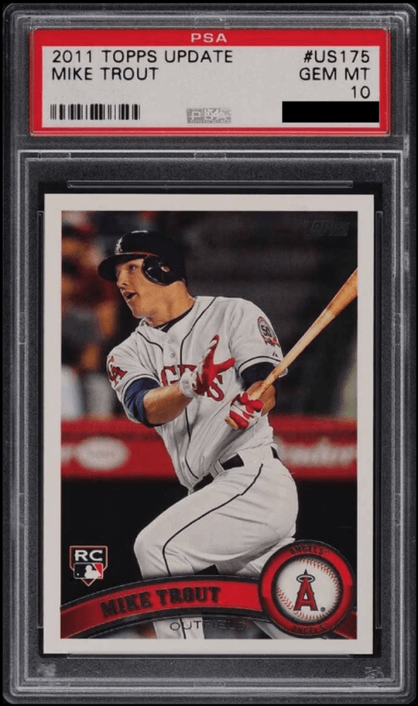 2011 Topps Update Mike Trout #US175 PSA 10