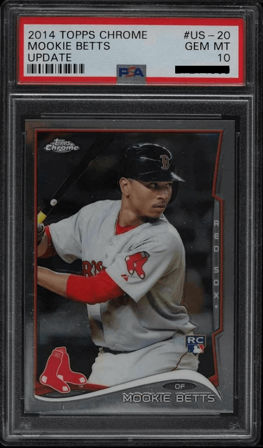 2014 Topps Chrome Update Mookie Betts #US20 PSA 10