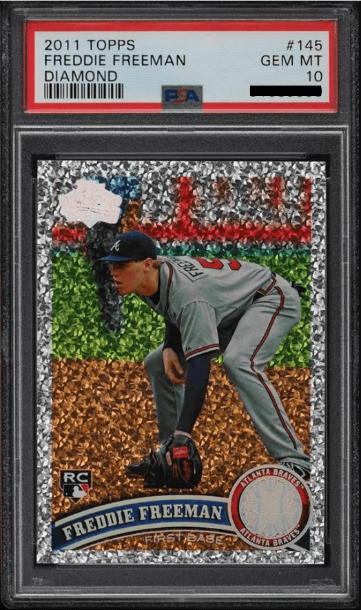 2011 Topps Freddie Freeman Diamond Anniversary #145 PSA 10