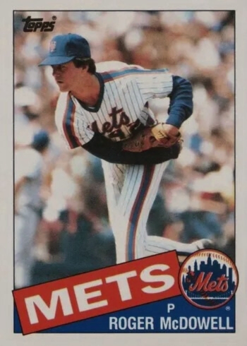 1985 Topps Traded #83T Roger McDowell Baseball Card