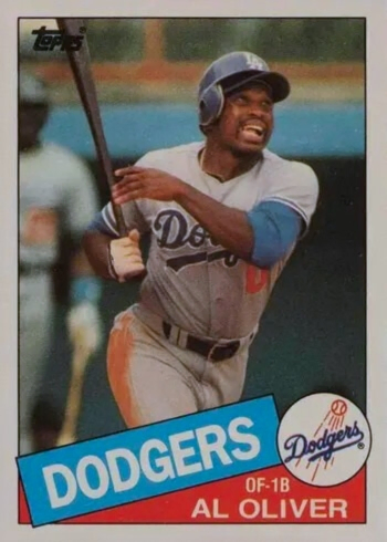 1985 Topps Traded #88T Al Oliver Rookie Card