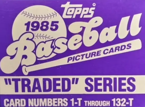 Unopened Box of 1985 Topps Traded Baseball Cards