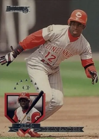 1995 Donruss #415 Deion Sanders Baseball Card