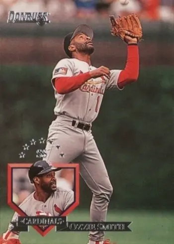 1995 Donruss #50 Ozzie Smith Baseball Card